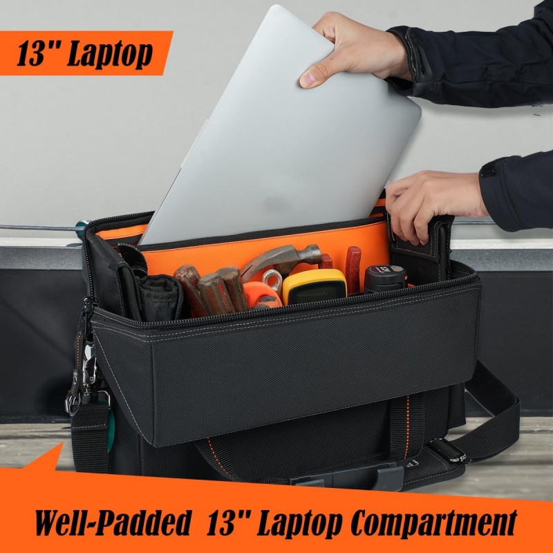 25-Pocket Electrician Tool Bag