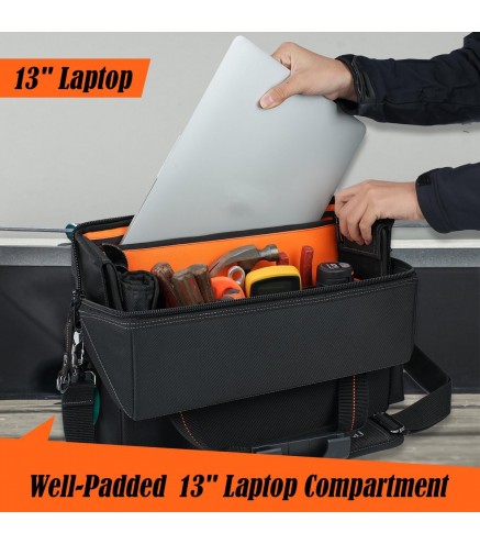 25-Pocket Electrician Tool Bag
