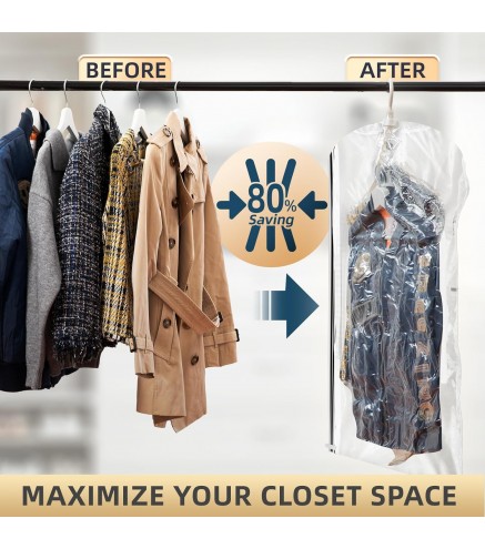 Hanging Vacuum Storage Sealer Bags Space Saver Bag